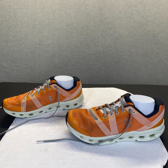 On Running Cloudgo Turmeric/Aloe Orange Sneaker,Size 11.5,Mens,Comfort,Athletic - Picture 5 of 13
